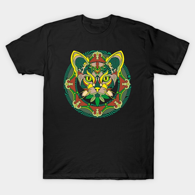 Abyssinian T-Shirt by JAXXIArt